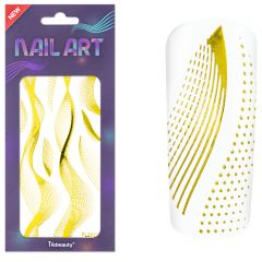 Universal Nails XL NailArt Sticker Gold G03 koristetarrat
