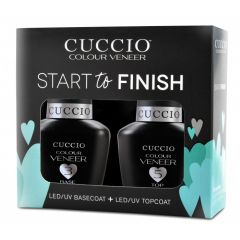 Cuccio Veneer Start to Finish Duo kit Base + Top 2 x 13 mL