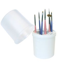 Universal Nails Brush Box Kannellinen pensseliteline