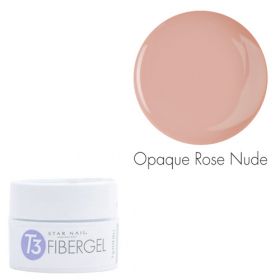Star Nail Opaque Rose Nude T3 Fibergel UV geeli 7 g