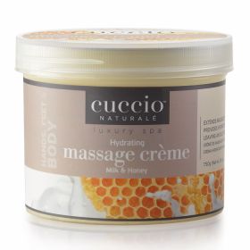 Cuccio Naturalé Massage Cream Milk & Honey hierontavoide 750 g