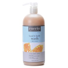 Cuccio Naturalé Milk & Honey Hands & Body Wash kuoriva käsi- ja vartalosaippua 960 mL