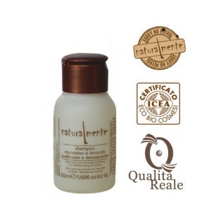 Naturalmente Rosemary & Lavender Purifying syväpuhdistava shampoo mini 50 mL