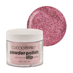 Cuccio Barbie Pink Glitter 2in1 Dip Powder Polish dippi- & akryylipuuteri 45 g