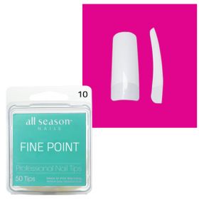 Star Nail Fine Point Tipit täyttöpakkaus koko 10 50 kpl