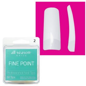 Star Nail Fine Point Tipit täyttöpakkaus koko 2 50 kpl