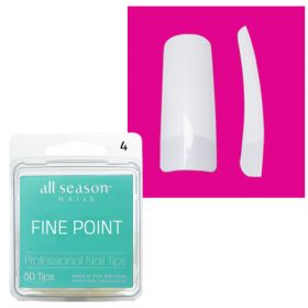 Star Nail Fine Point Tipit täyttöpakkaus koko 4 50 kpl