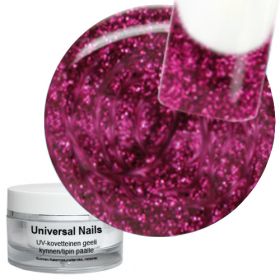 Universal Nails Think Pink UV glittergeeli 10 g