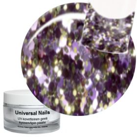 Universal Nails Space Shuttle Big Glitter UV glittergeeli 10 g