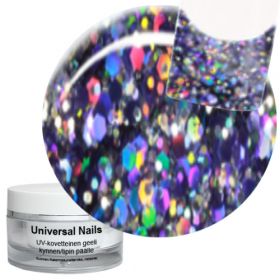 Universal Nails Spaceman Big Glitter UV glittergeeli 10 g