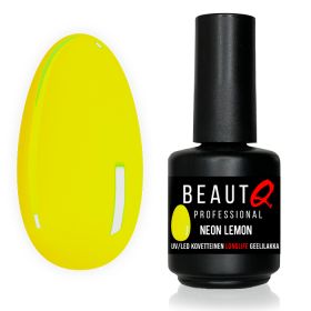 BeautQ Professional Neon Lemon Longlife geelilakka 13 g