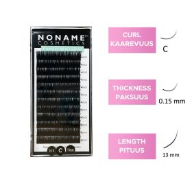 Noname Cosmetics Pidennysripset C 0.15 / 13mm