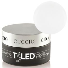 Cuccio Clear T3 LED/UV Controlled Leveling Cool Cure geeli 28 g