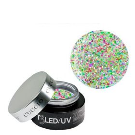 Cuccio Disco Bling T3 LED/UV Self Leveling Cool Cure geeli 28 g