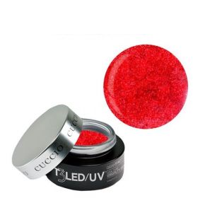 Cuccio Ruby Red T3 LED/UV Self Leveling Cool Cure geeli 28 g