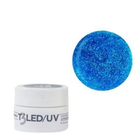 Cuccio Smurf Glitter T3 LED/UV Self Leveling Cool Cure geeli 7 g