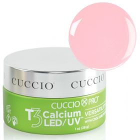 Cuccio Pink Calcium T3 LED/UV Self Leveling Cool Cure geeli 28 g