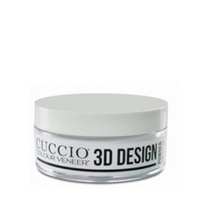 Cuccio Veneer 3D Design Powder White 3D-sekoitusjauhe valkoinen 45 g