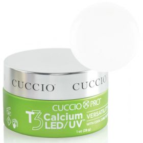 Cuccio White Calcium T3 LED/UV Self Leveling Cool Cure geeli 28 g