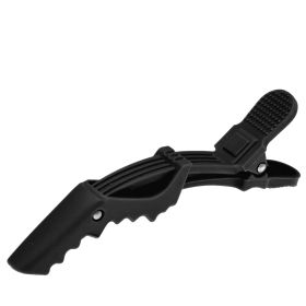 Comair Germany Efalock Shark Clips Soft Black Mustat Jaotteluklipsit 6 kpl