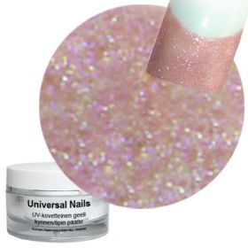 Universal Nails Tähti Nude UV/LED glittergeeli 10 g