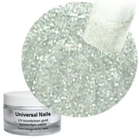 Universal Nails Hopea Uni UV glittergeeli 10 g