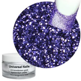 Universal Nails Laventeli UV glittergeeli 10 g