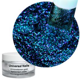Universal Nails Flip Flop Violetti UV glittergeeli 10 g