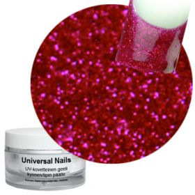 Universal Nails Bordeaux UV/LED glittergeeli 10 g