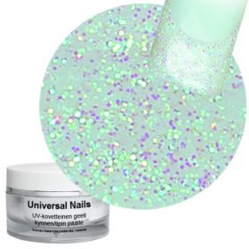 Universal Nails Väriävaihtava UV glittergeeli 10 g