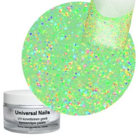 Universal Nails Neon Multi UV glittergeeli 10 g