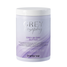 Inebrya Greylosophy Grey By Day Butter Toning Mask Hoitonaamio 1000 mL