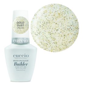 Cuccio Gold Dust Brush-On Colour Builder With Calcium LED/UV geeli 13 mL