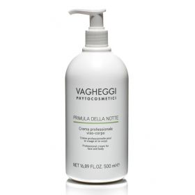 Vagheggi Body & Spa Primula Della Notte Face & Body Massage Cream hierontavoide 500 mL
