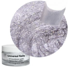 Universal Nails Jäinen Hopea UV metalligeeli 10 g
