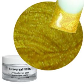 Universal Nails Kulta UV/LED metalligeeli 10 g