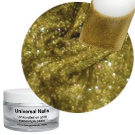 Universal Nails Jäinen Curry UV metalligeeli 10 g