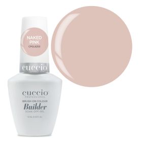 Cuccio Naked Pink Brush-On Colour Builder With Calcium LED/UV geeli 13 mL