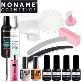 Noname Cosmetics 3-vaihe Geelilakka-aloituspaketti ilman uunia