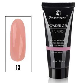Noname Cosmetics Fengshangmei #13 Rose Quartz Powder Polygel UV/LED geeli 50 mL