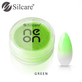 Silcare Neon Powder Green Kynsipuuteri 3 g