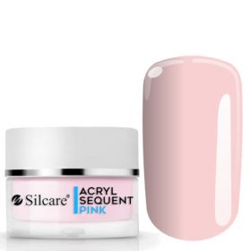 Silcare Pink Sequent Acryl Pro Pinkki akryylipuuteri 36 g