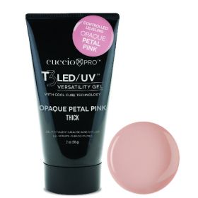 Cuccio Opaque Petal Pink T3 LED/UV Controlled Leveling Tube Cool Cure geeli tuubissa 56 g