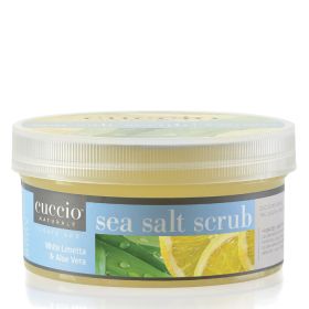 Cuccio Naturalé Sea Salts White Limetta & Aloe Vera karkea merisuolakuorinta  553 g