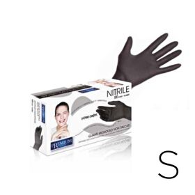 Xanitalia Nitrile Gloves Black Nitriilikäsineet S 100 kpl